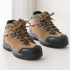 [GIRLS GOOB] Couple Hiking Boots, Men's Trecking Boots, Outdoor Shoes, Synthetic Leather + Mesh - Made in Korea